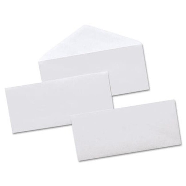 Coolcrafts Security Tinted Business Envelope; V-Flap; No.10; White; 500-Box CO39443 - main